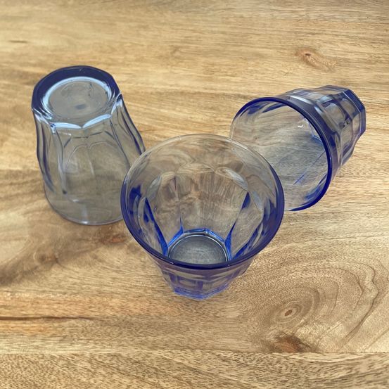 Lot de 6 verres picardie marine - duralex