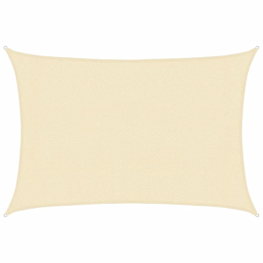 Voile d'ombrage 160 g/m² crème 3x4 m pehd
