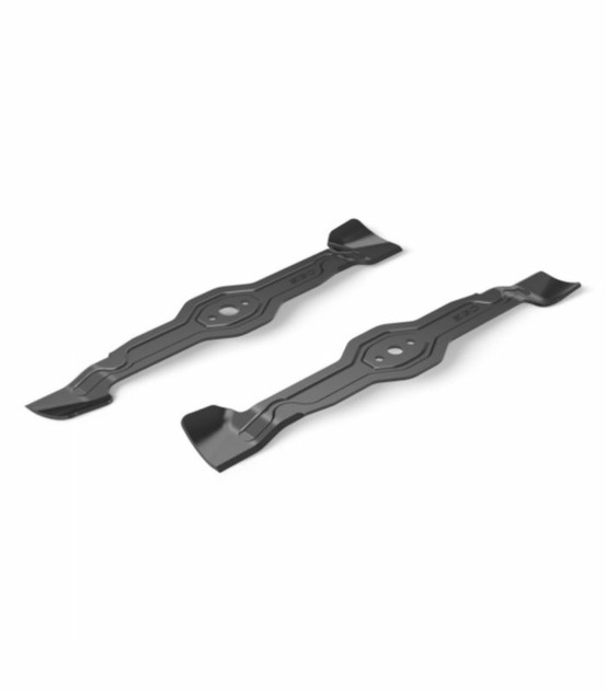 Lames 98 cm (2 pièces) pour tracteur tondeuse tr3800e-b - ego ab3801td