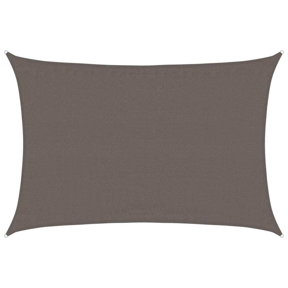 Voile d'ombrage 160 g/m² anthracite 3,5x4,5 m pehd