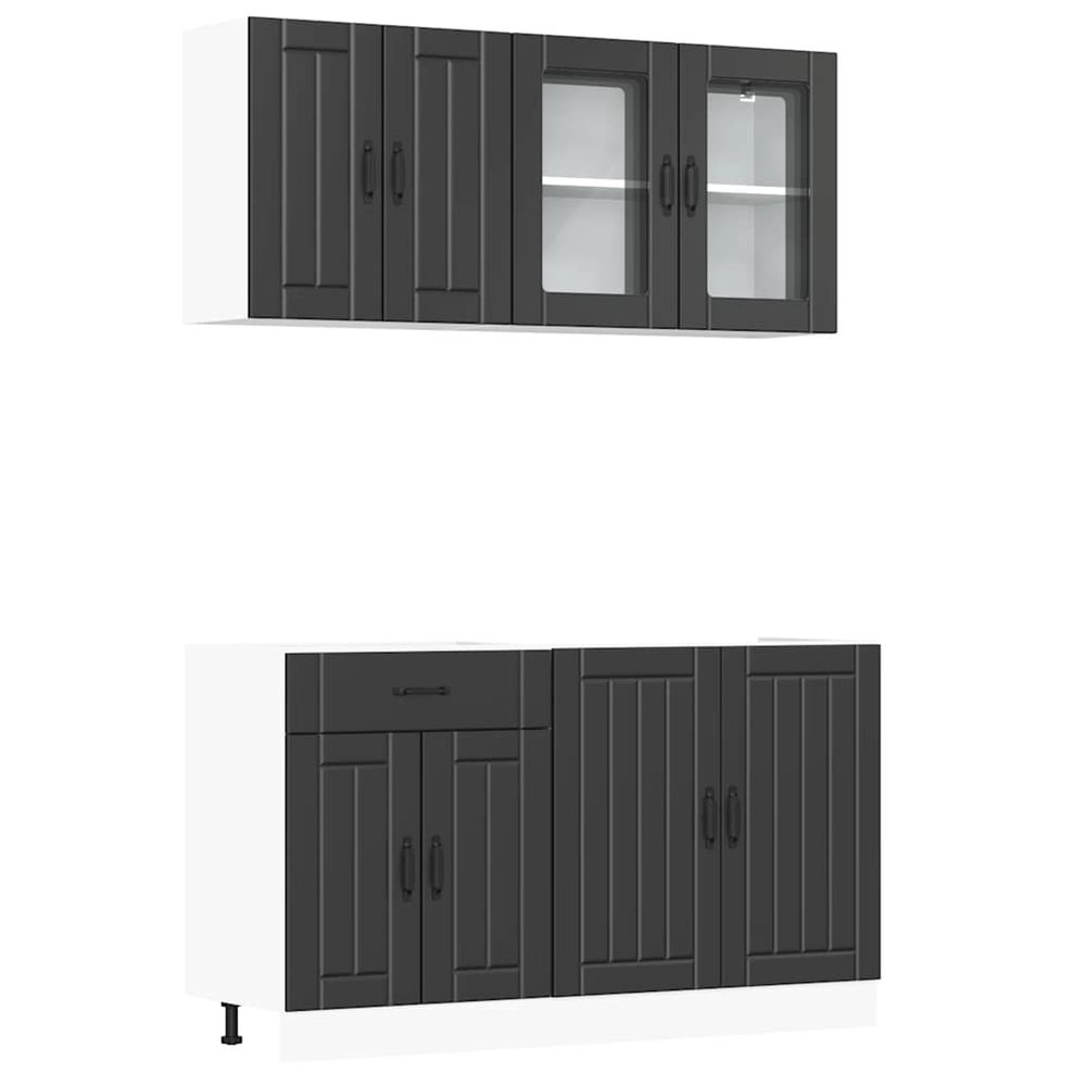 Ensemble de 4 meubles de cuisine 