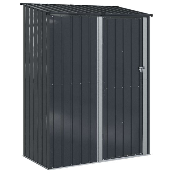 Cabanons de jardin anthracite 153,5 x 86 x 200 cm métал