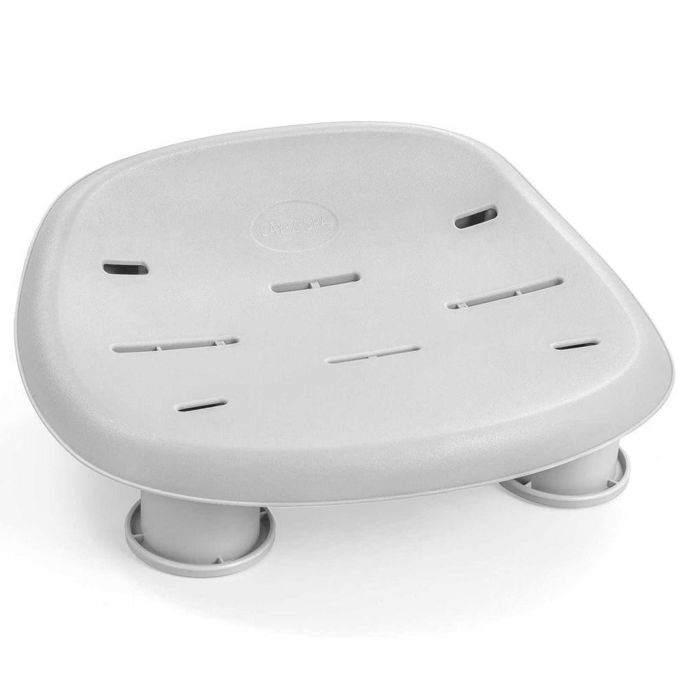 Siège de spa pp et acier inoxydable gris