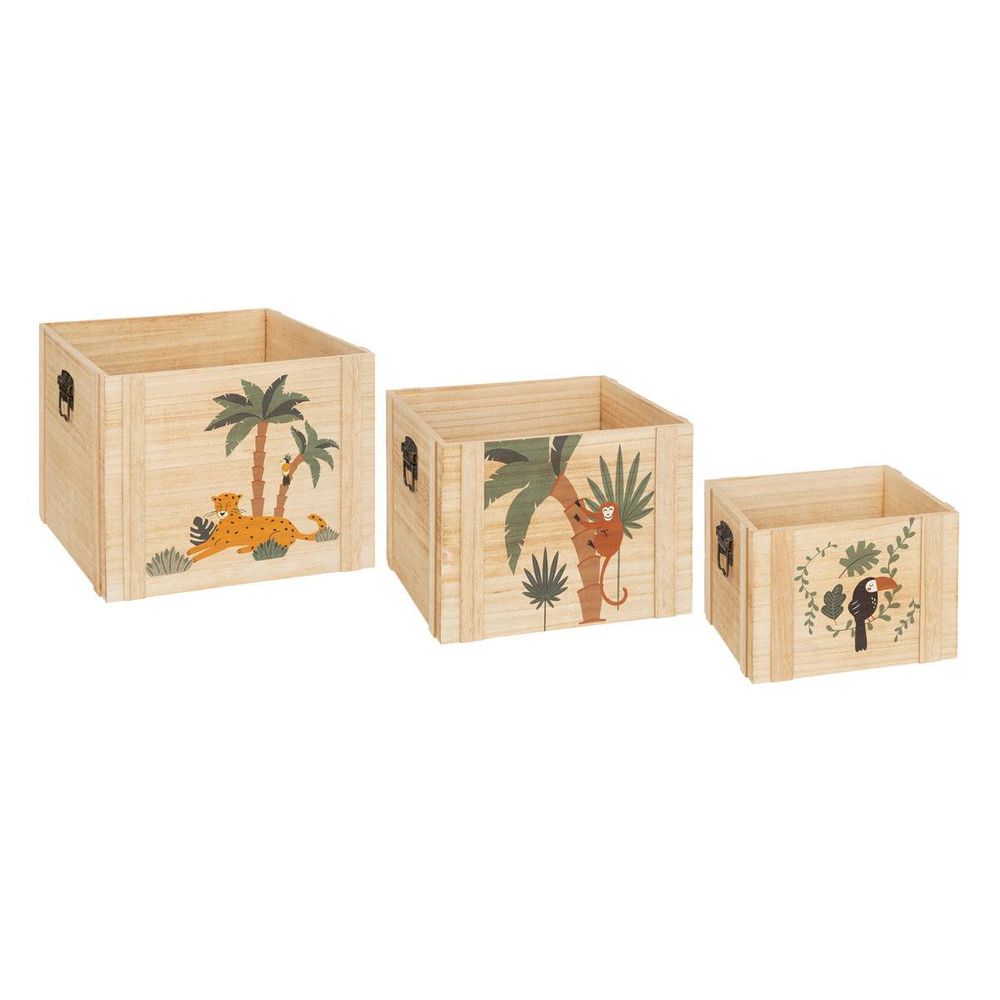 Set de 3 cagettes enfant 