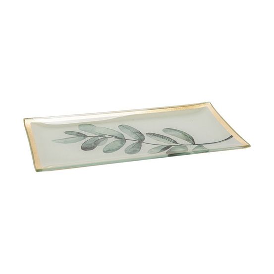 Vide poche en verre feuille