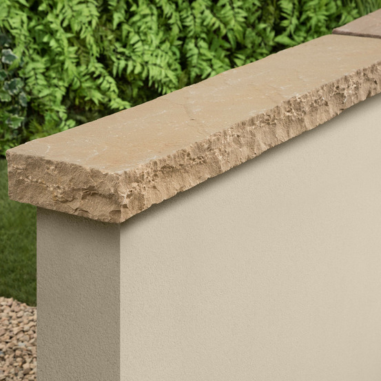 Couvertine grès kandla ocre 100x20x8 cm (à l'unité) - ro'ma nature