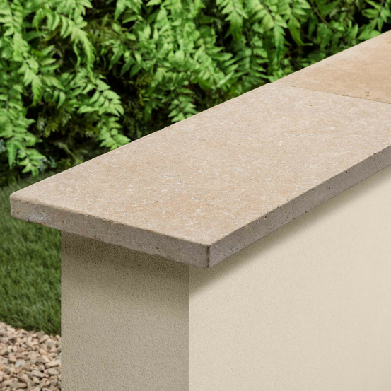 Couvertine pierre d'egypte beige 60x30x3 cm (à l'unité) - ro'ma nature