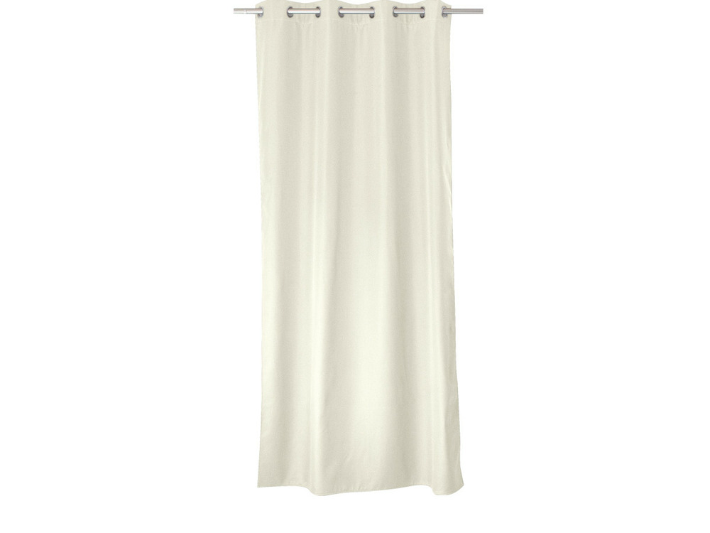 Lot de 2 rideaux thermiques glacier ecru 135 x 180 cm