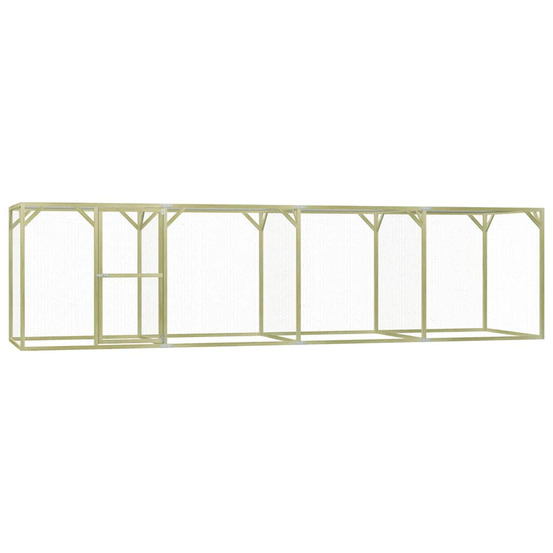 POULAILLER 1.5X6X1.5 M FSC PIN-(869980)