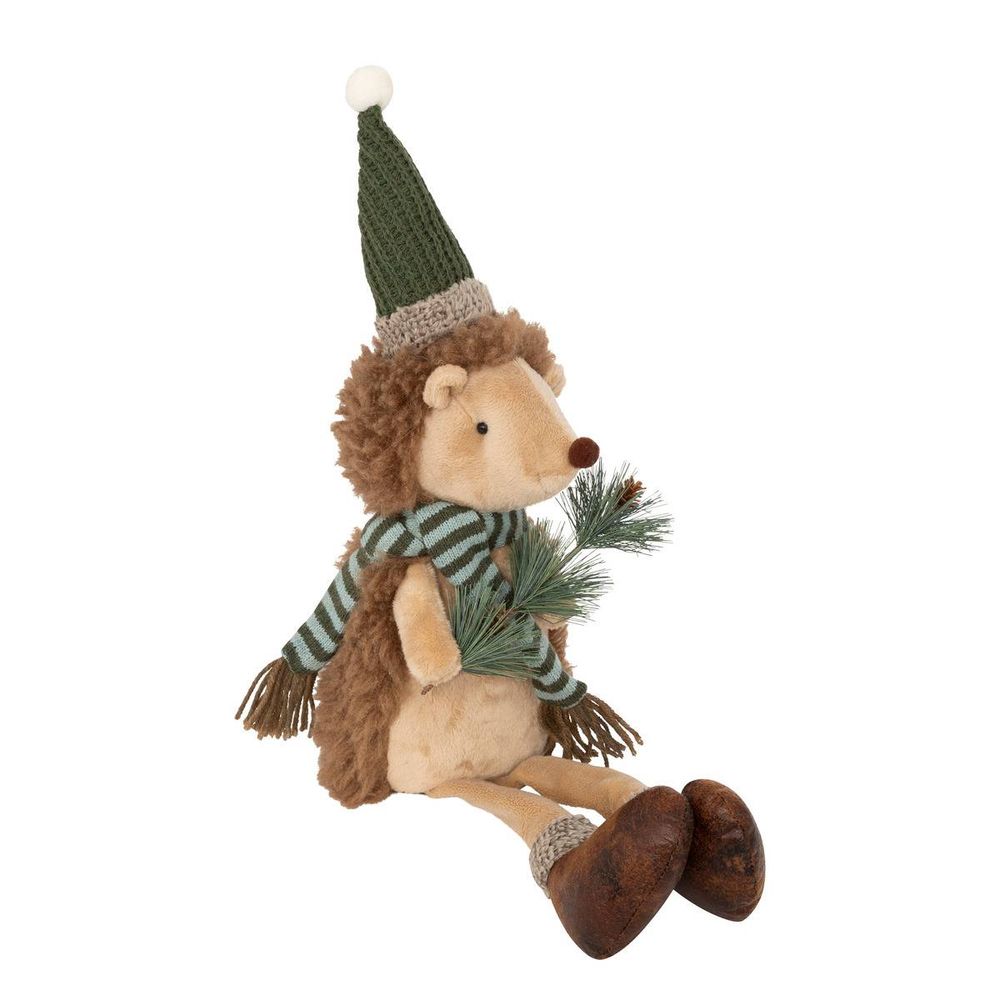 Hérisson de noël assis h. 50 cm
