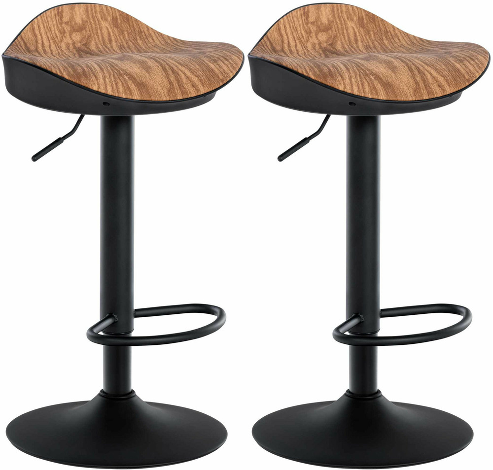 Lot de 2 tabourets de bar alisson
