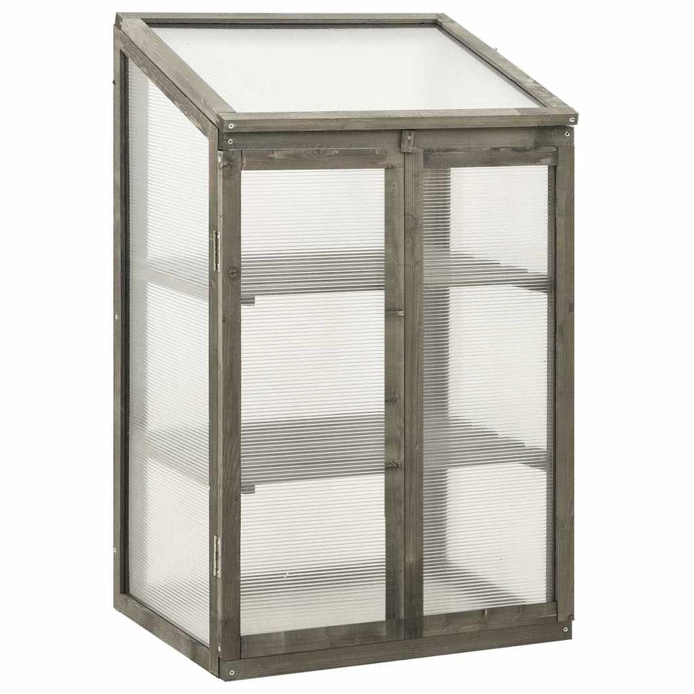 Serre 60x45x100 cm bois de sapin