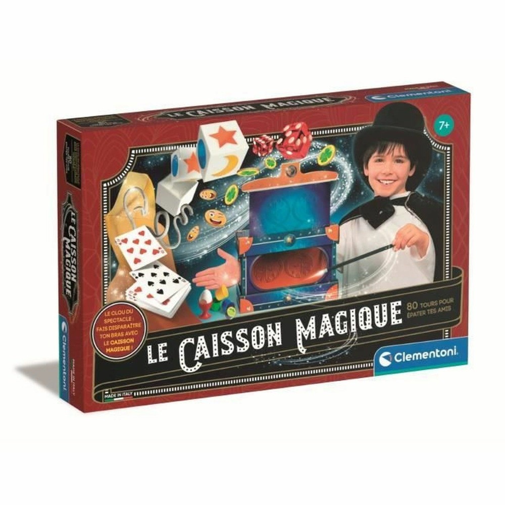 Coffret de magie le caisson magique 80 tours - disparition de bras