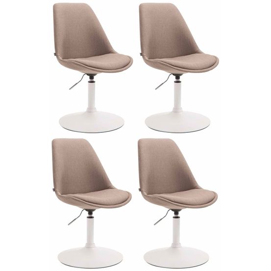 Lot de 4 chaises maverick w tissu