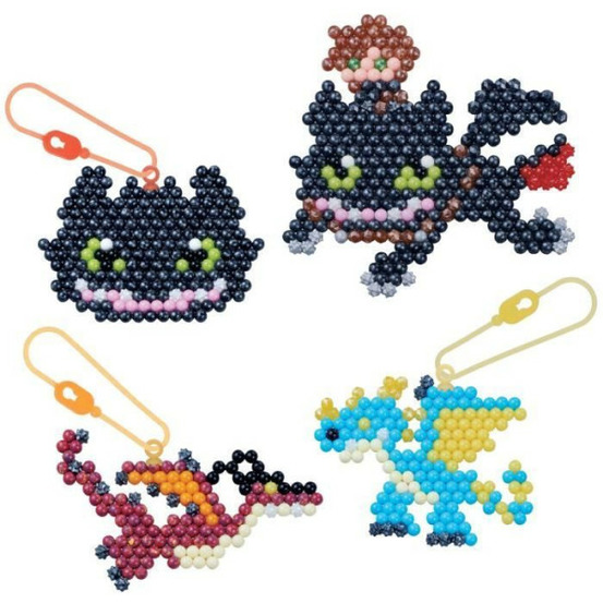 Le kit dragons - - 800 perles - des 4 ans
