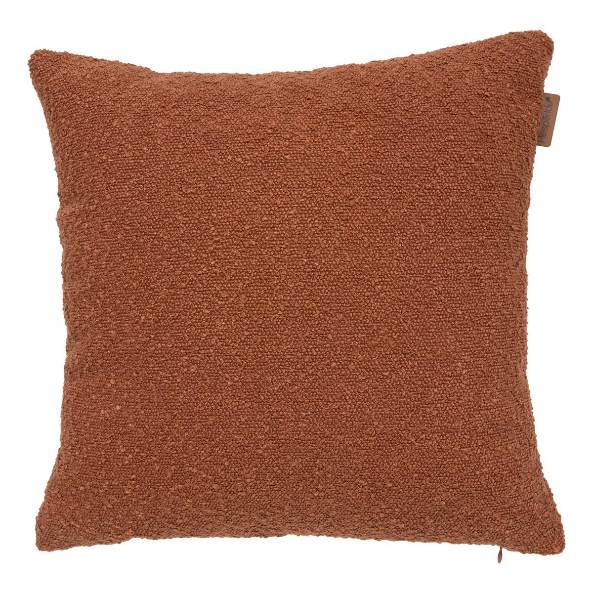 Coussin déco solfia acajou 45x45cm