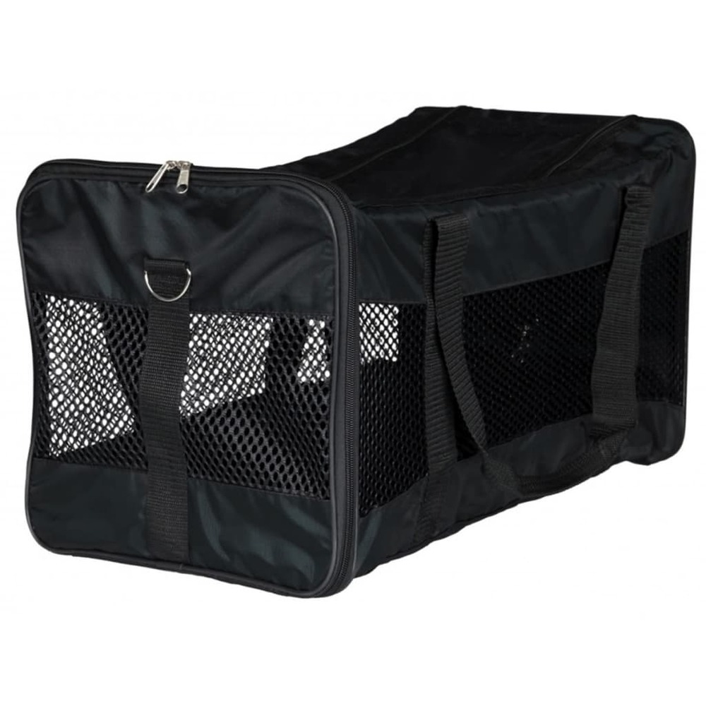Cage de transport pour chiens ryan polyester 54x30x30 cm noir