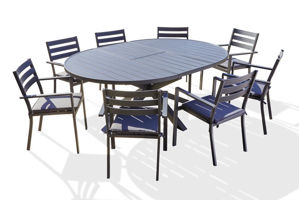 Ensemble repas pelosa 8 places en aluminium