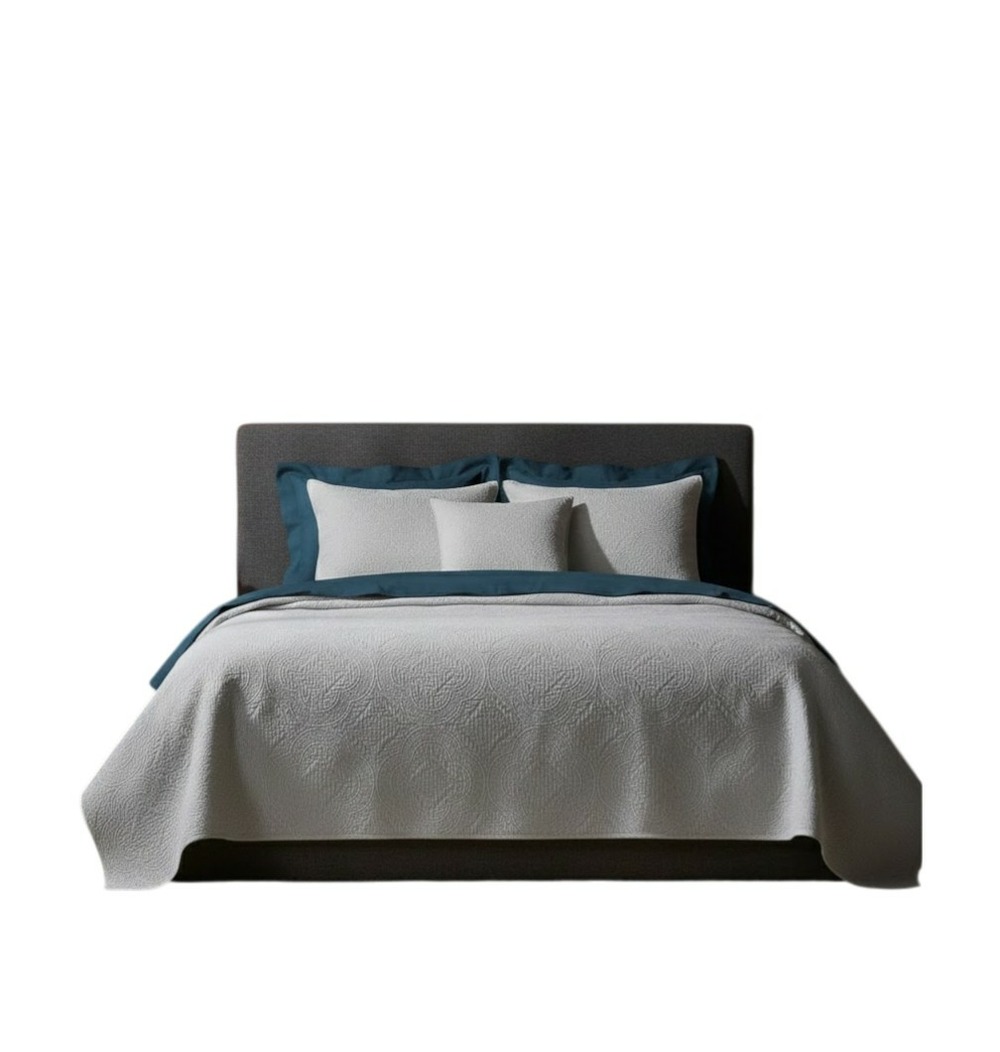 Couvre lit + taies romane