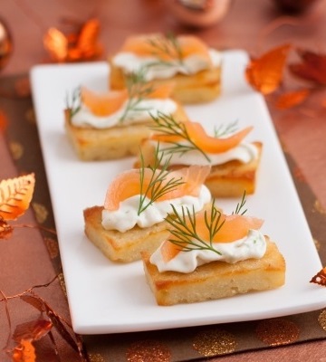 financier citron saumon