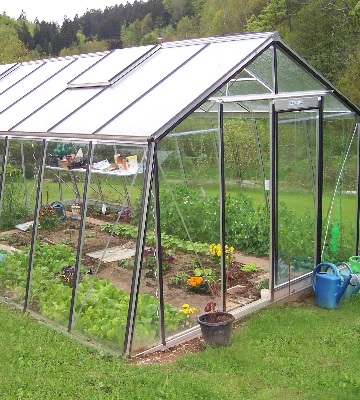 serre de jardin installation