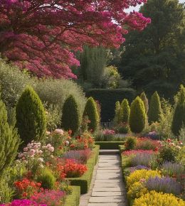Massif en bordure d'une terrasse