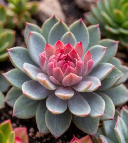 Plante grasse en gros plan