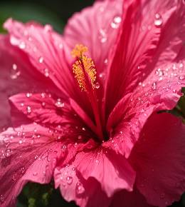 Hibiscus syriacus épanouissant ses fleurs vibrantes sous un ensoleillement idéal pour la croissance en extérieur.