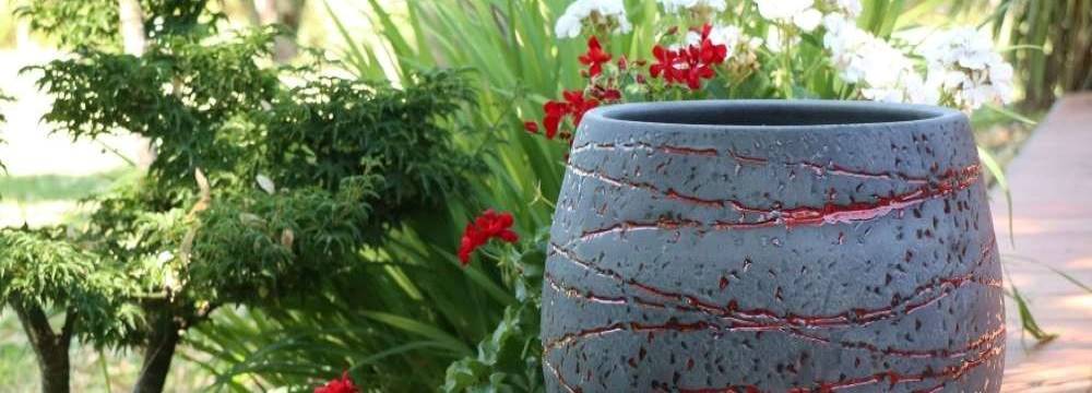 Pot de Fleur Design - Pot de Fleur Plastique - Pots de Fleurs Extérieur -  Pot de Fleur Pas Cher