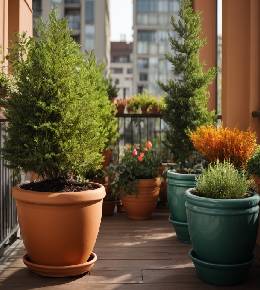 assortiment de conifères compacts