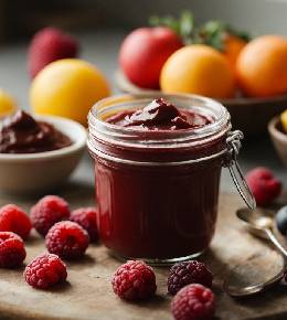 Panier de fruits frais pour préparation de pâte de fruits maison