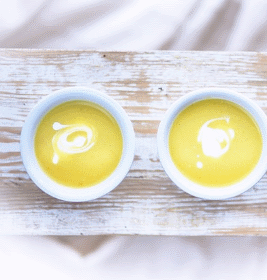 recette velouté de panais et mousse au chorizo