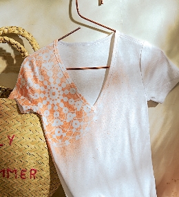 teeshirt personnalise pochoir