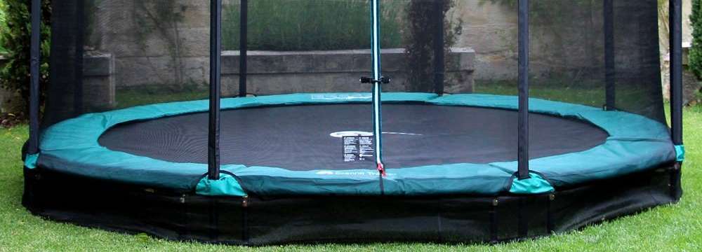 trampoline enterré