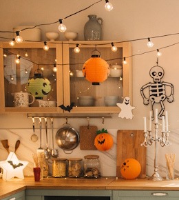 Décoration d'intérieur Halloween