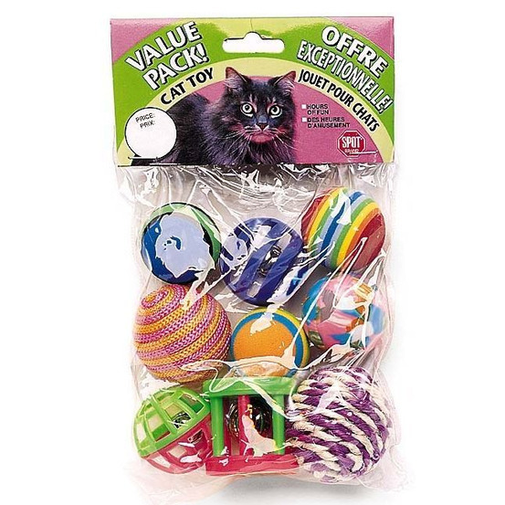 Multi jouets pour chat : pack de 9 pièces Anka