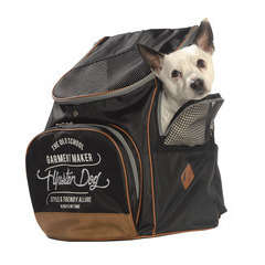 Sac à dos transport Pack pour chien,chat: noir Taille M L33xl26xH44 cm