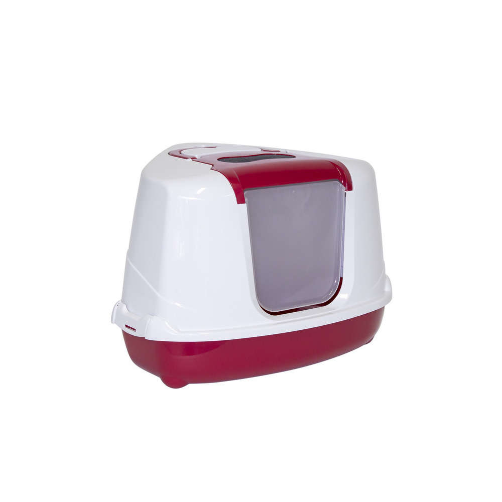 Maison De Toilette D Angle Pour Chat Corail L45xl56xh39 Cm Truffaut