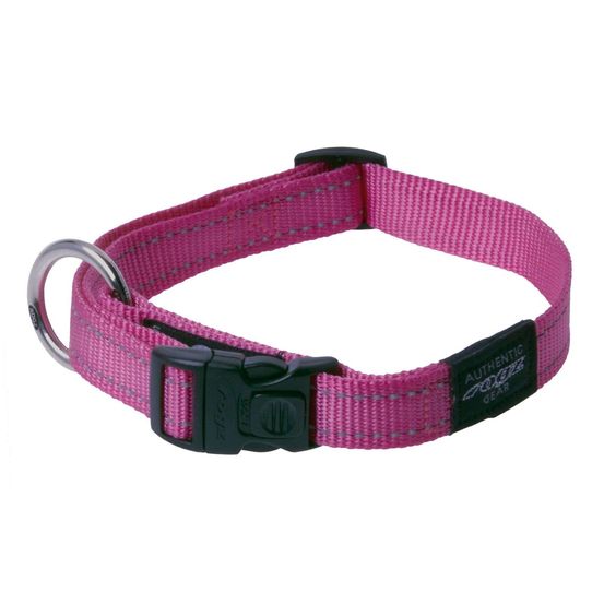 Collier Fanbelt pour chien : Taille L Rose