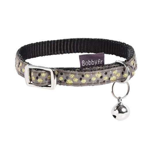 Collier Nylon Champagne Avec Clochette Pour Chat Noir Taille Xs Truffaut Collier Nylon Champagne Avec Clochette Pour Chat Noir Taille Xs Truffaut