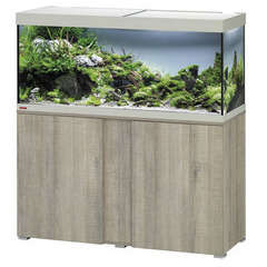 mouw ventilatie paneel Aquarium avec meuble Vivaline en bois gris - 240 litres Eheim | Truffaut