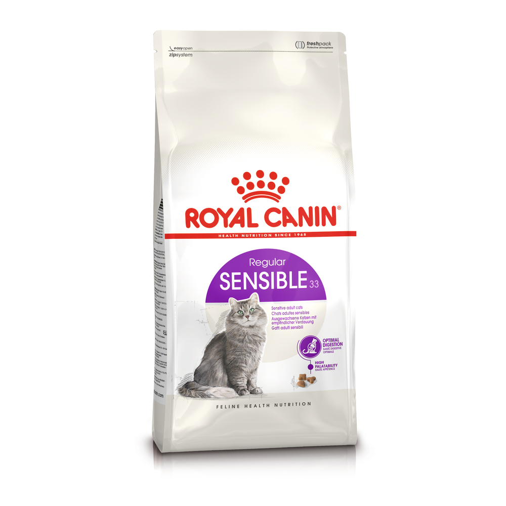 Croquettes chat Royal Canin Sensible 33 : 4 kg