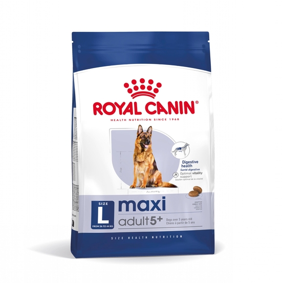 Croquettes chien senior SHN Maxi Mature 5+ : 15 kg