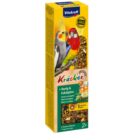 Kräcker Australian grandes perruches au miel Par 2