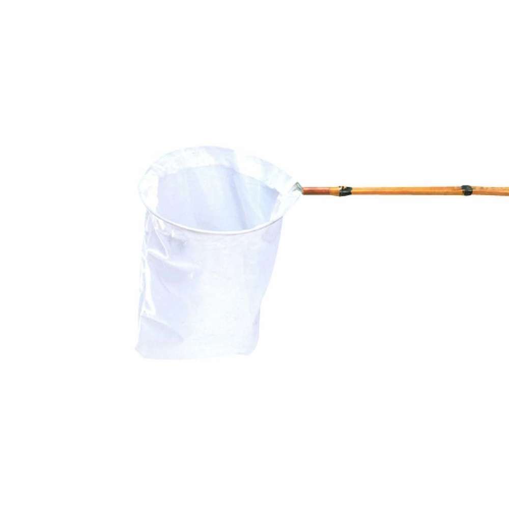 Epuisette à mailles fines Ø 1mm et manche en bambou 145cm