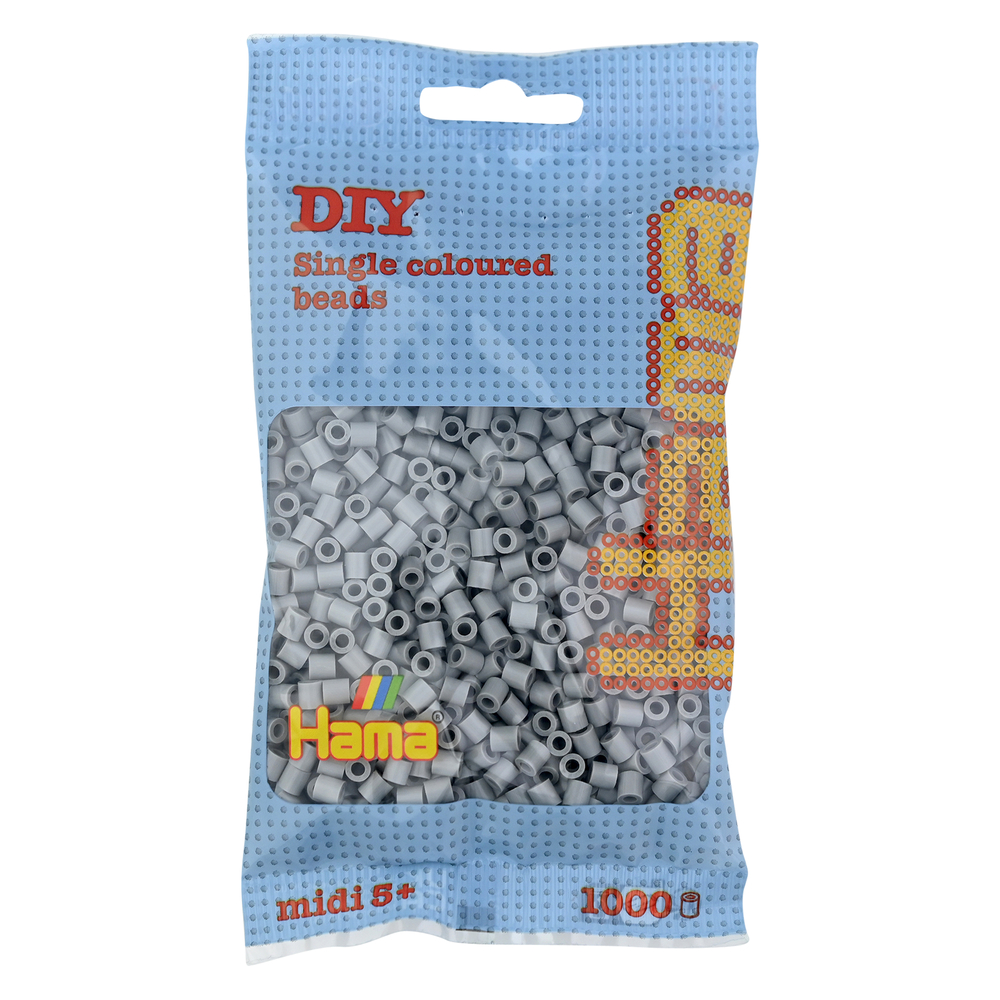 Sachet 1000 perles Midi: gris