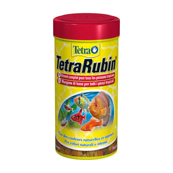 Nourriture complète activateur couleur poisson d'ornement TetraRubin