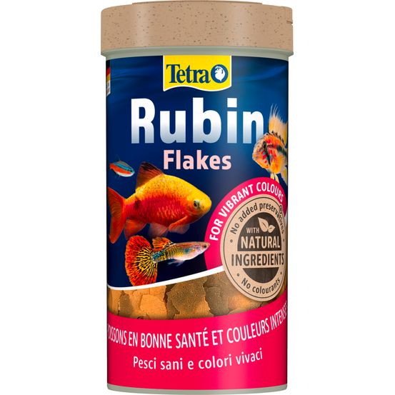 Tetrarubin, aliment complet color booster pour poisson d'aquarium
