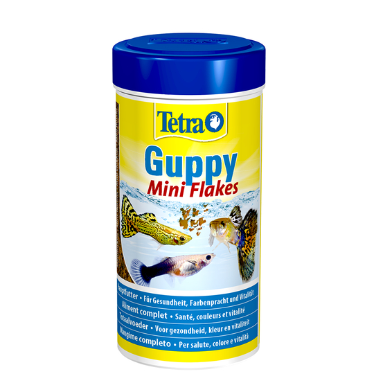 Aliment complet pour guppies TetraGuppy : 250 ML