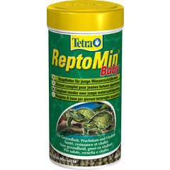 Aliment complet pour tortue d'eau, Reptomin, 250 ml